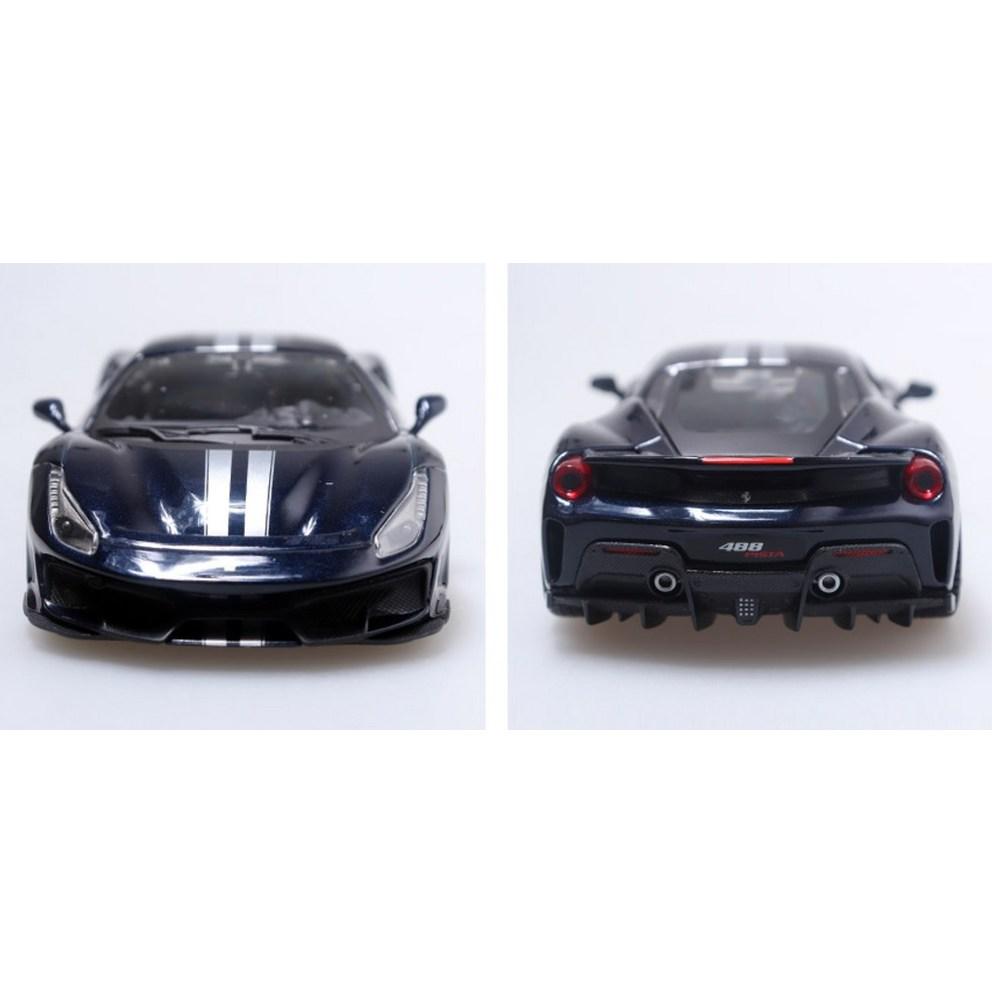 Bburago 1:24 Ferrari 488 Pista Die-cast Model Car, Blue