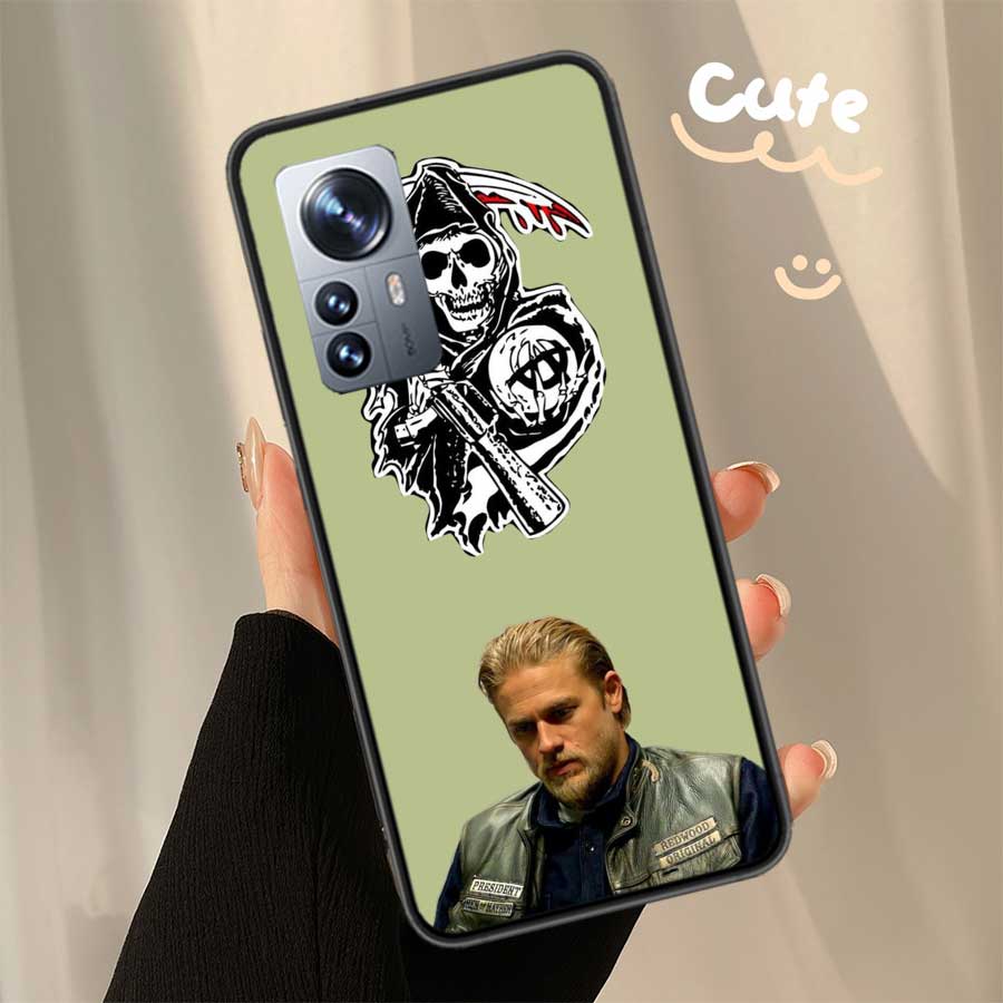 Sons of Anarchy Clear Phone For Xiaomi Poco X7 X6 X5 F6 F5 F7 Mi 14 Ultra 15 13 12 12X 12T 11T 10T Pro 11i 10 Lite Cover Case TP