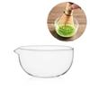 Clear Heat-resistant Glass Matcha Bowl, Approximately 11.5cm Wide X 6.2cm High, Perfect for Tea Ceremony Practice (matcha Bowl)