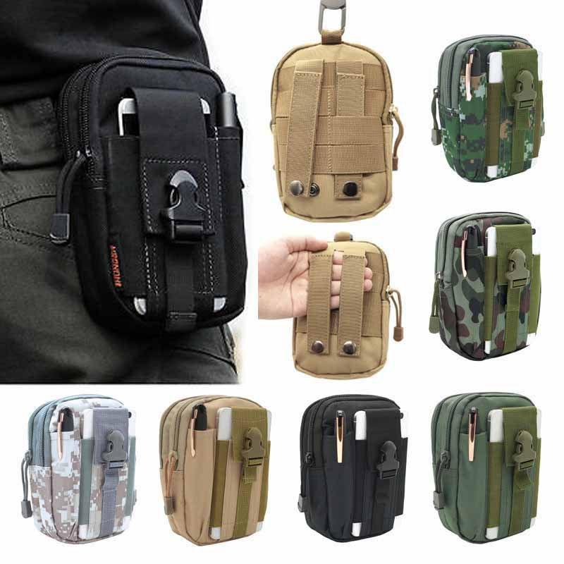 Нейлоновая Тактическая Многоцелевая Подсумок Molle EDC Универсальный Гаджет Поясная Сумка Инструмент