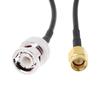BNC Male To SMA Male Plug RG174 Connector Cable RF Coaxial Assembly Adapter