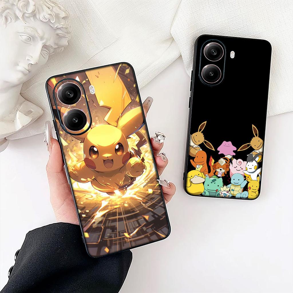 Eevee P-Pokemons P-Pikachus Fashion Cover for Xiaomi Poco C85 C65 C75 X7 X6 M6 M8 F7 F8 Ultra F6 Pro Casing Coque Case