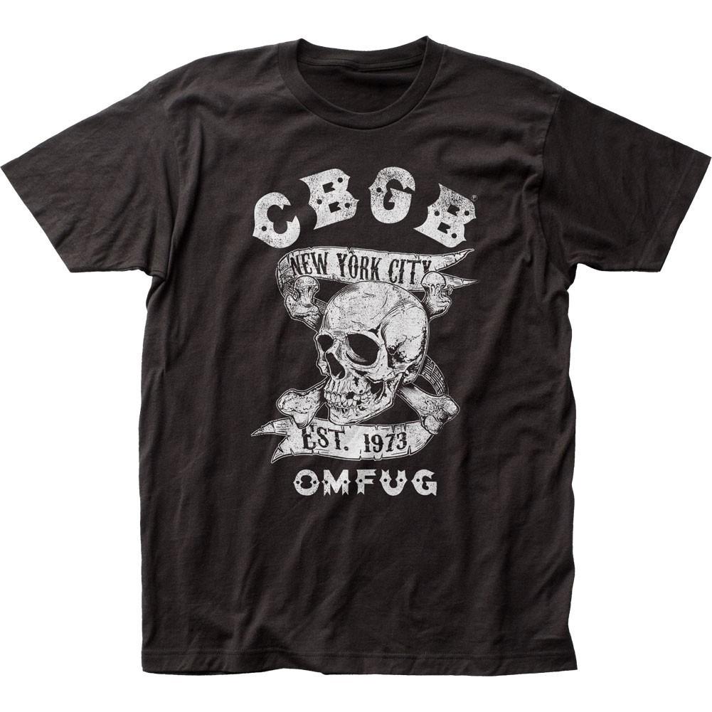 CBGB Нью-Йорк Мужская футболка Музыка Классика Концерт Рок-группа Футболка Новая Черная