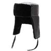 Unisex Aviator Hat Faux Leather Pilot Cap Winter Trapper Hunting Hat