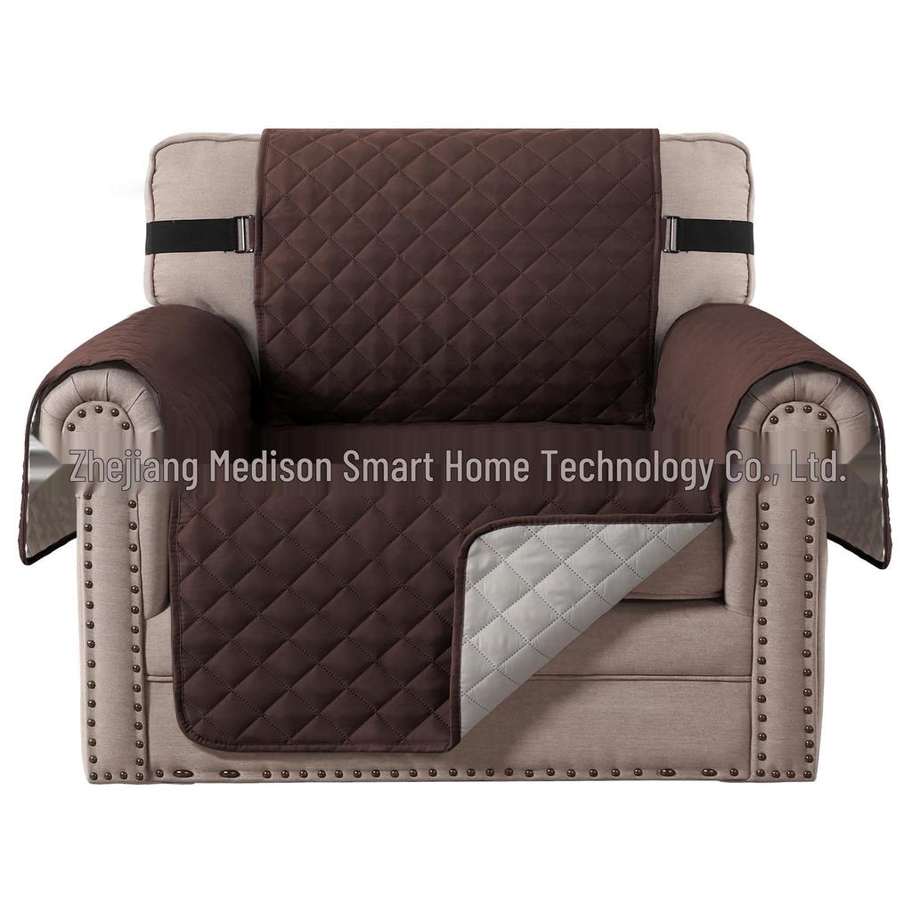 Универсальный водонепроницаемый эластичный чехол для дивана для питомцев с нескользящим ромбовидным узором