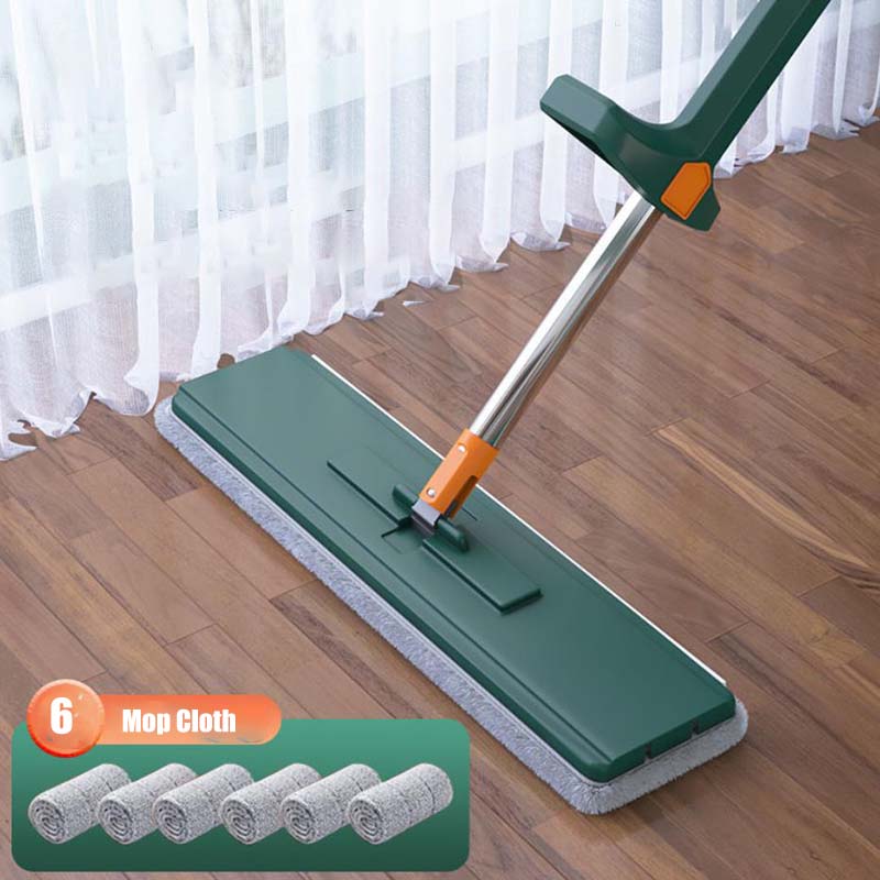 Плоская швабра без рук. Швабра для очистки и мытья полов. Артефактная швабра для ленивых. Бытовая швабра для влажной и сухой уборки. Швабры для мытья полов. Инструменты для уборки дома.