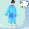 1PC Children Raincoat Coat Carry Hat Hiking Accessories Travel On Foot Rain Camping Poncho Plastic