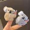 NEW Cute Cartoon Plush Koala Car Interior Decoration Auto Rearview Mirror Control Screen Decoration Car Interior Accessories