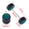 1/64 Wheels For Hotwheels With Rubber Tire Model Model Car Modified Parts Toys