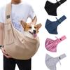 Comfortable Dog Bag Solid Color Pet Crossbody Shoulder Bag Outdoor Travel Portable Cat Puppy Sling Carrier Bag Pet Carrying Supplies