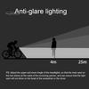 Ultra Bright Bike Light High Lumens Waterproof Rechargeable Non-Dazzling Simple Installation Bike Headlight Tail Light Set