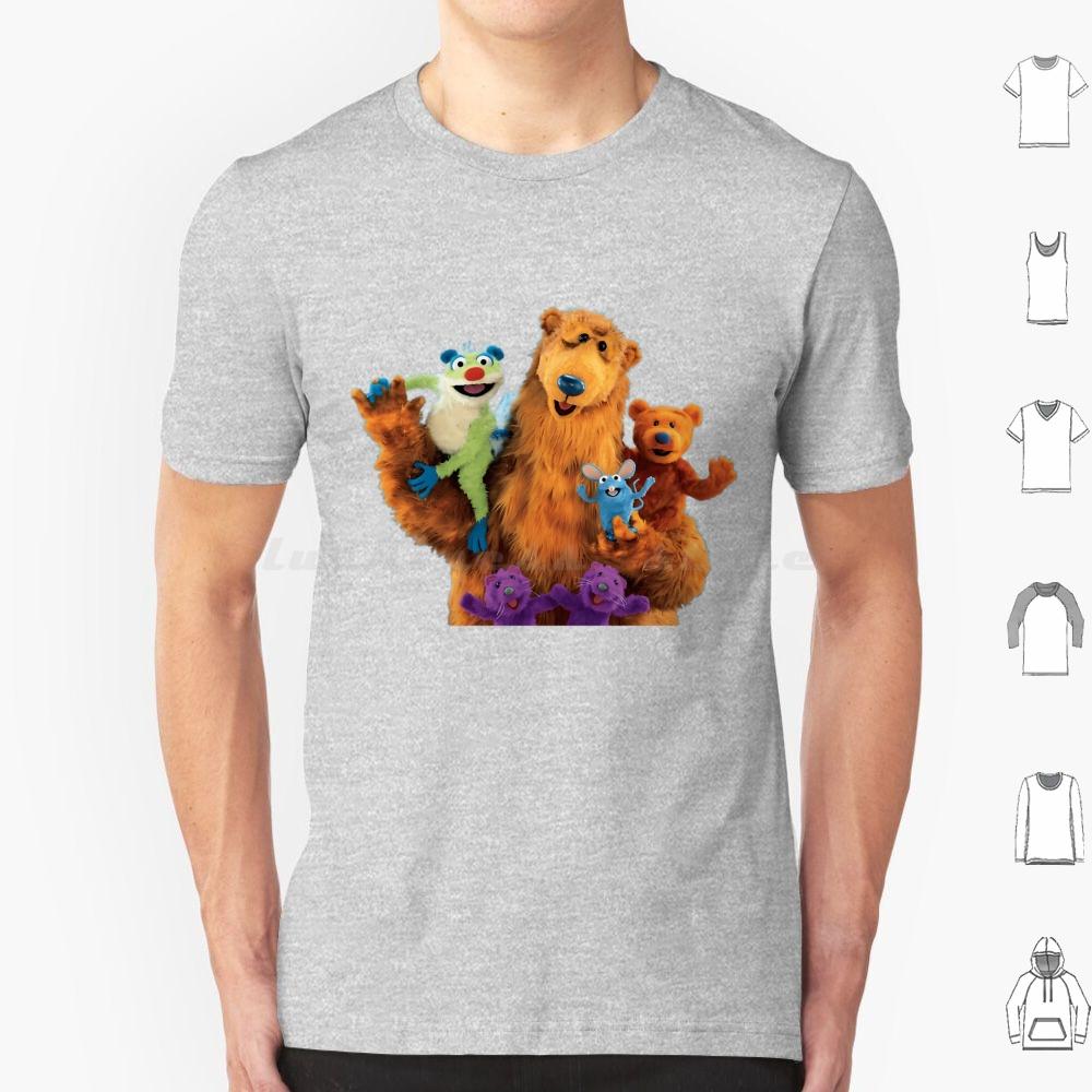 Bear And Friends T Shirt Cotton Cool Tee Bear In The Big Blue House Bear Nella Grande Blu Bear En La Gran Azul 90 Cartoon