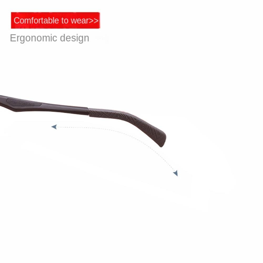 Eyewear Retainer Holders Silicone Glasses Anti-slip Sleeves Silicone Anti Slip Ear Hook  Men Women