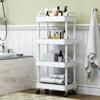 Trolley Rack Kitchen Floor Bedroom Multi-Layer Baby Snacks Mobile Bathroom Bathroom Storage  Rack