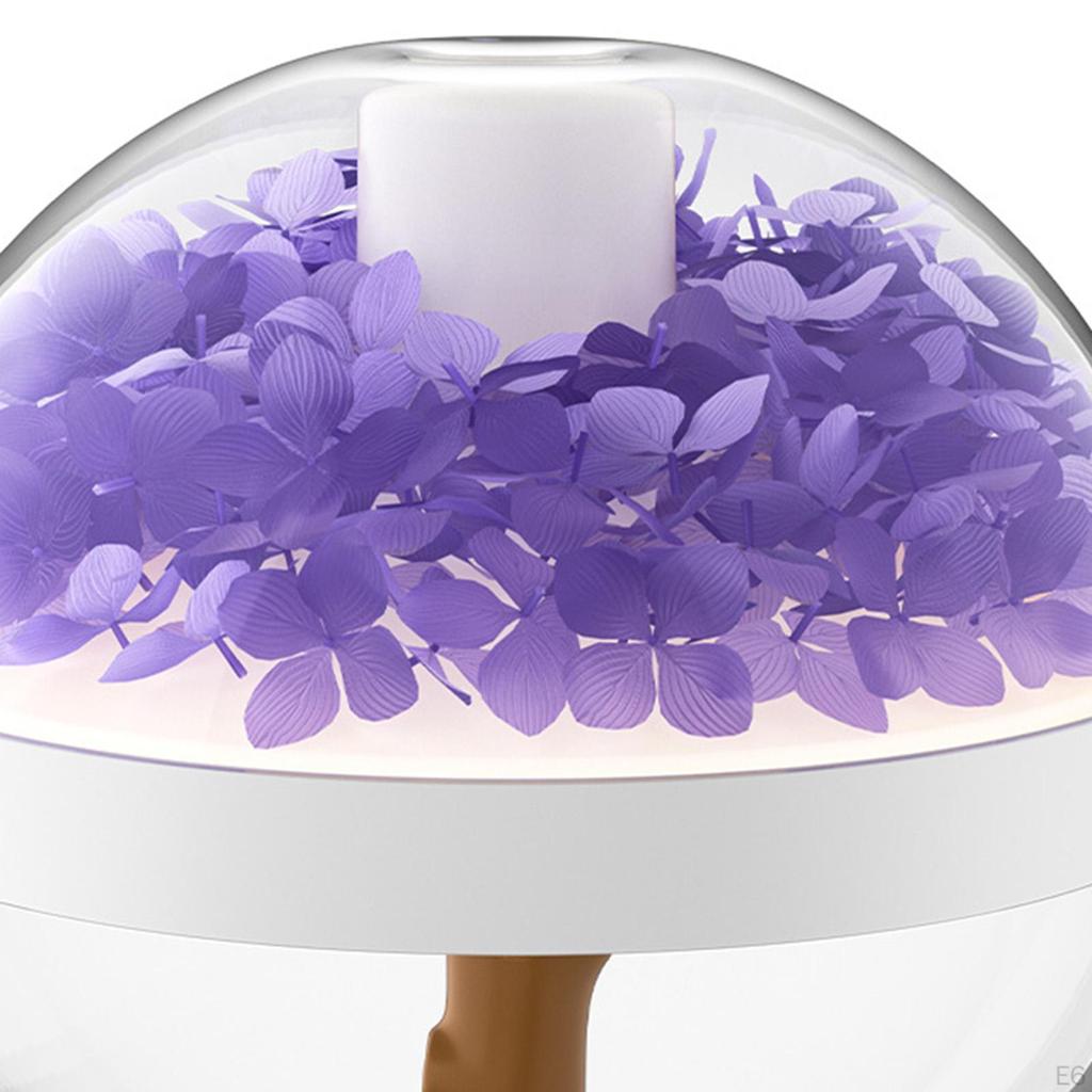 Мини-ароматический диффузор 270 мл, беззвучный с ночником, для офиса, тумбочки, спальни