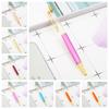DIY Neutral Gel Pens Metal Signature Pen Gold Powder Empty Tube Ball Point Pen  Stationery