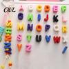 Ручная работа Бусины 10 шт. DIY Акриловые Буквы-Пузырьки, Цветной Большой Алфавит для Персонализированных Подвесок-Слов, Изготовление Украшений, Брелоков, Сумок