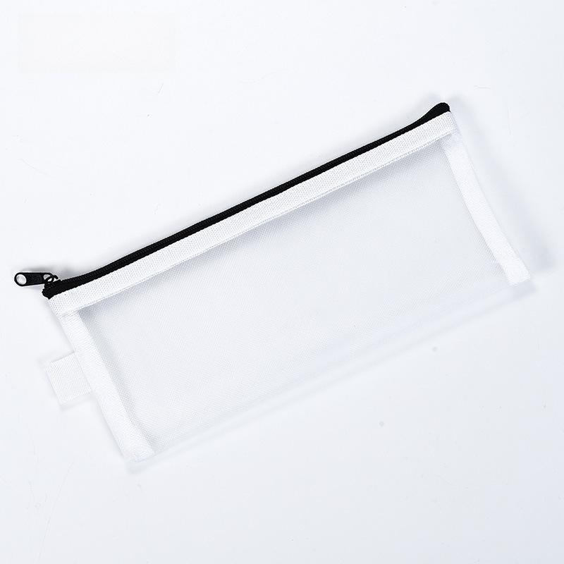 Дорожный футляр для кистей для макияжа, косметическая сумка-органайзер для мужчин и женщин, косметические инструменты, сетчатая сумка на молнии, сумки-карандаши для хранения