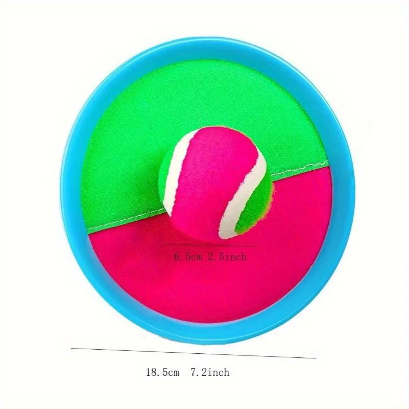 Липкий мяч детские игрушки, Набор для бросания и мяча 2 мяча и мяч, идеальный пляжный игровой набор, набор для детской площадки, для заднего двора