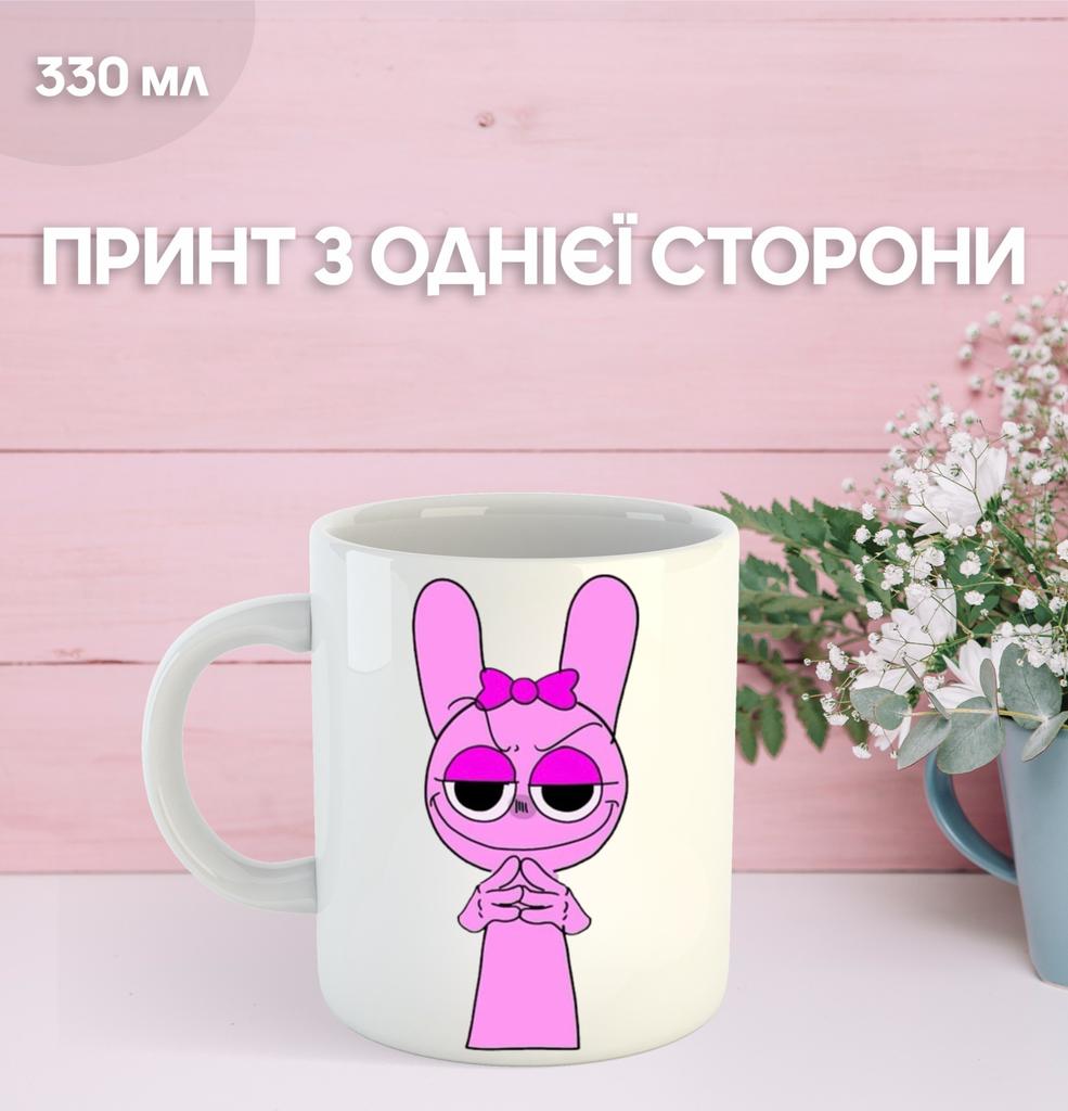 Кружка Спрунки Sprunki с принтом керамическая чашка 330 мл