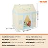 Kids Play Tent Kids Tent for 1-5 Years Old Toddler Tent with Mat and Lamp