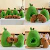 Capybara Avocado Creative Plush Doll Pillow Children Toy For Birthday Gift