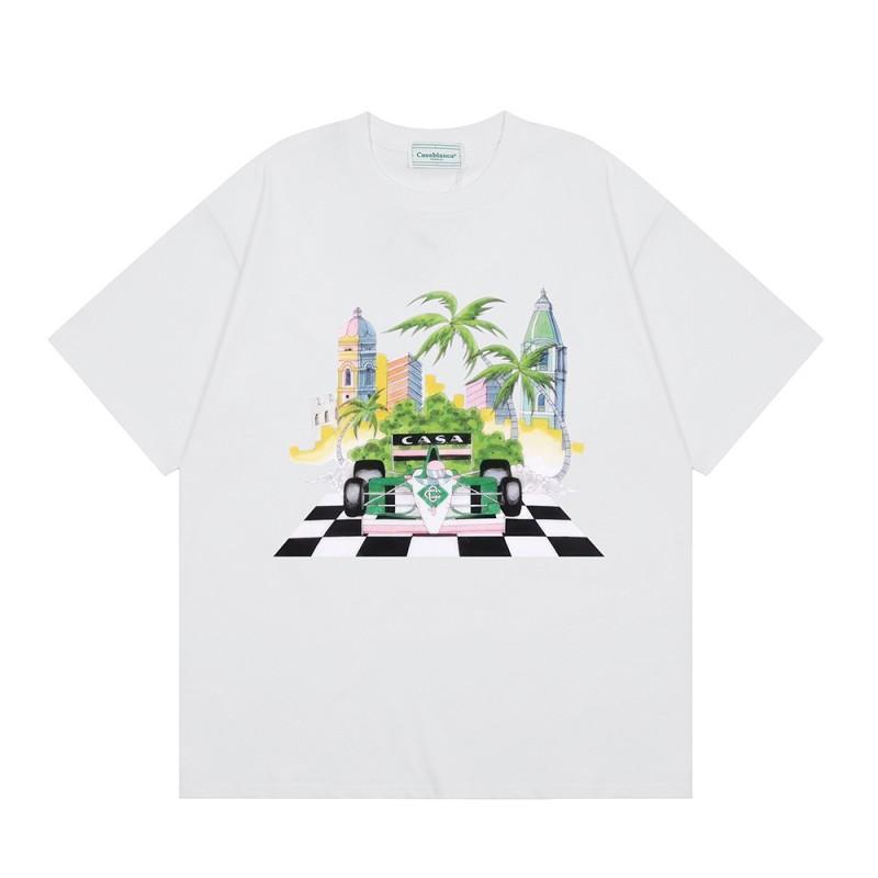 Streetwear Graphic T-Shirt Men Women Loose Fit Short Sleeve Cotton Tee