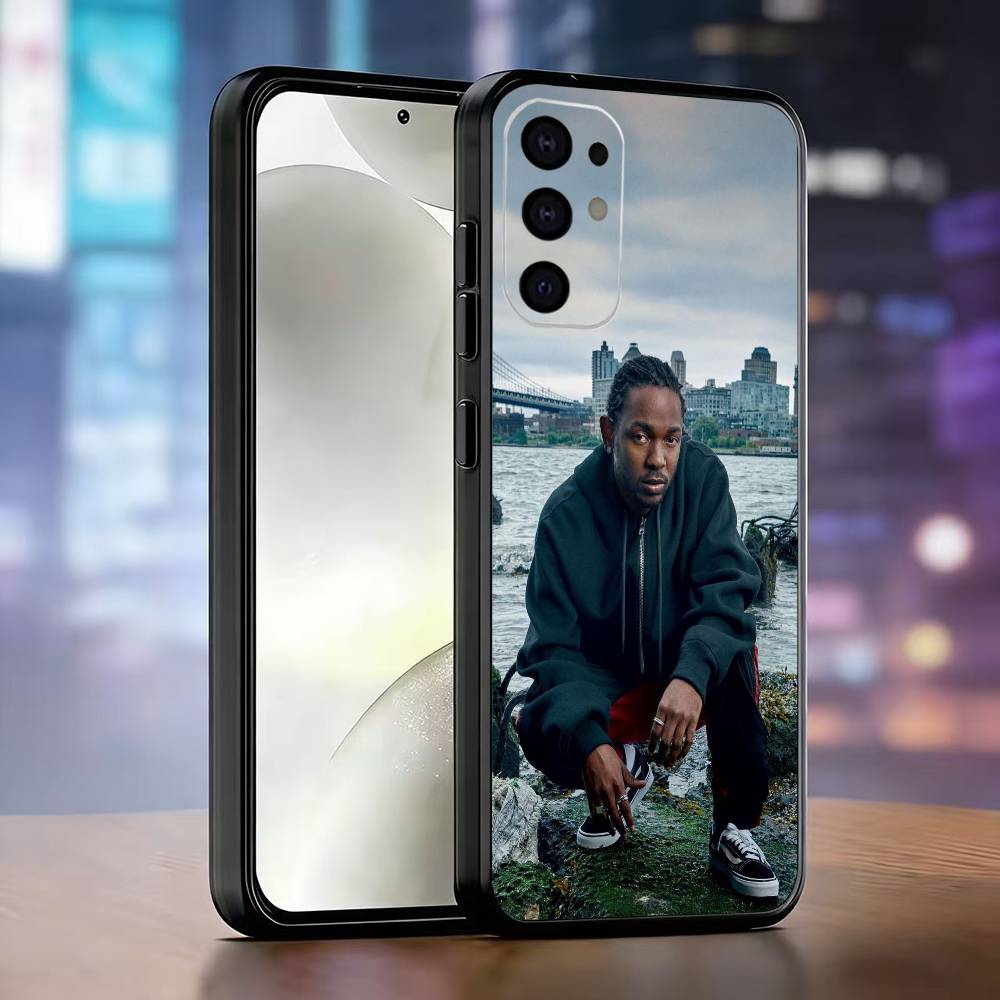 Чехол для телефона рэпера K-Kendrick Lamar для Samsung S25, S24, S21, S22, S23, S30, Ultra, S20, Plus, Fe, Lite, Note, 10, Черный чехол