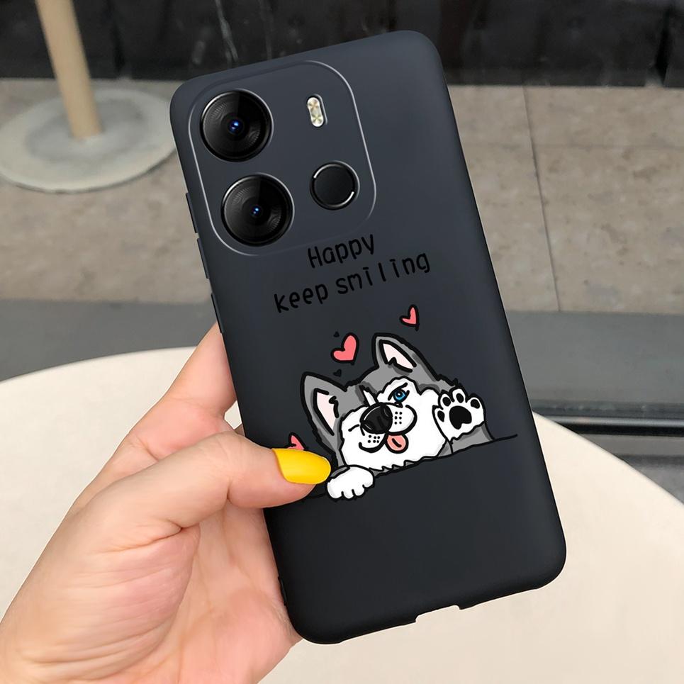 For Cover Tecno Pop 7 Pro Case Astronaut Dragon Silicone TPU Soft Back Cover Cases for Tecno Pop7 Pro BF7 Shockproof Bumper Capa