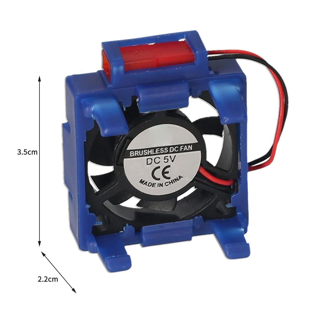 ESC Cooling Fan Electric Speed Controller Cooling Fan Replacement for TRX Slash Short Truck VXl 3S Car