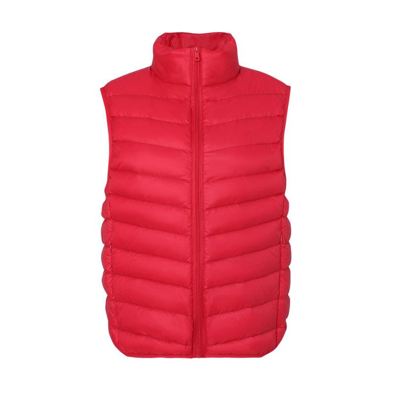 Женский новый национальный стандарт 90 пух новый легкий пуховый жилет женский жилет женская пуховая куртка универсальная осень