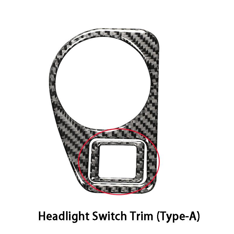 Углеродное волокно, центр управления, воздуховыпускное отверстие, внутренняя отделка, наклейка, украшение, стильные аксессуары для автомобиля Volkswagen Golf 7