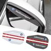 2 шт. Козырек от дождя на зеркало заднего вида для Volkswagen VW Golf Polo Tiguan Passat B6 Jetta Touran CADDY GTI Touareg TDI Beetle MK4