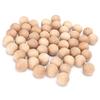 50PCS Easy to Paint Wooden Round Balls Smooth Surface Craft Wooden Balls  DIY Crafts