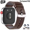 Кожаный ремешок для Huawei Fit 3/4/4pro, ремешок для смарт-часов, сменный спортивный браслет на запястье, ретро-браслет Huawei Fit 2 1 Аксессуары