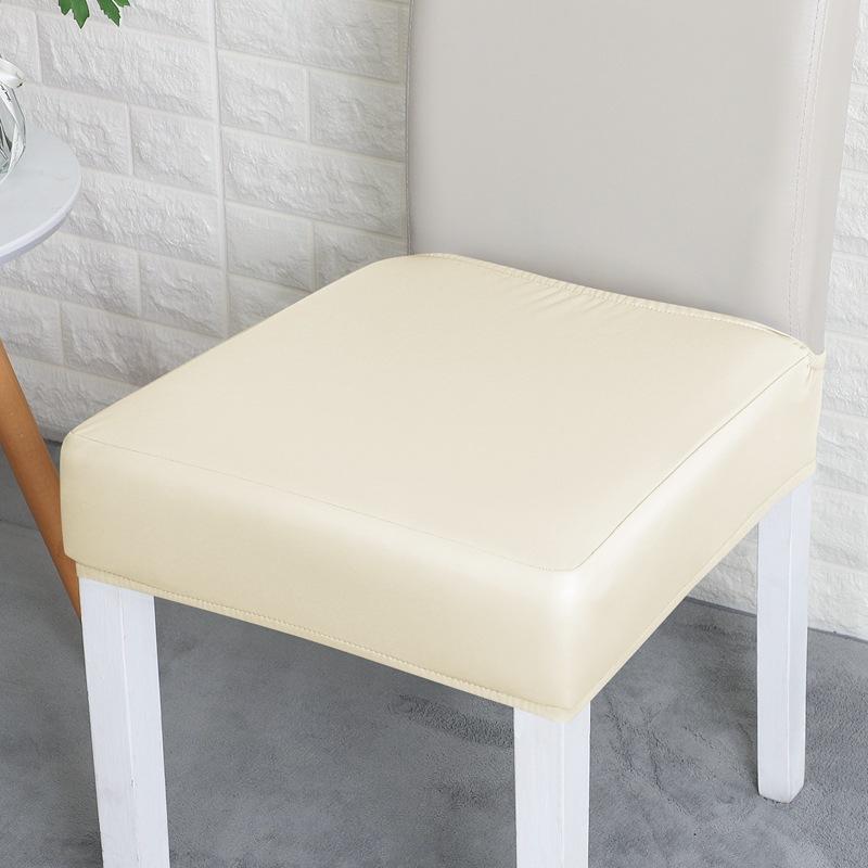 Чехлы для стульев для столовой, водонепроницаемый чехол из искусственной кожи, съемный, моющийся чехол для стула, защитный чехол для сиденья кухонного стула для столовой