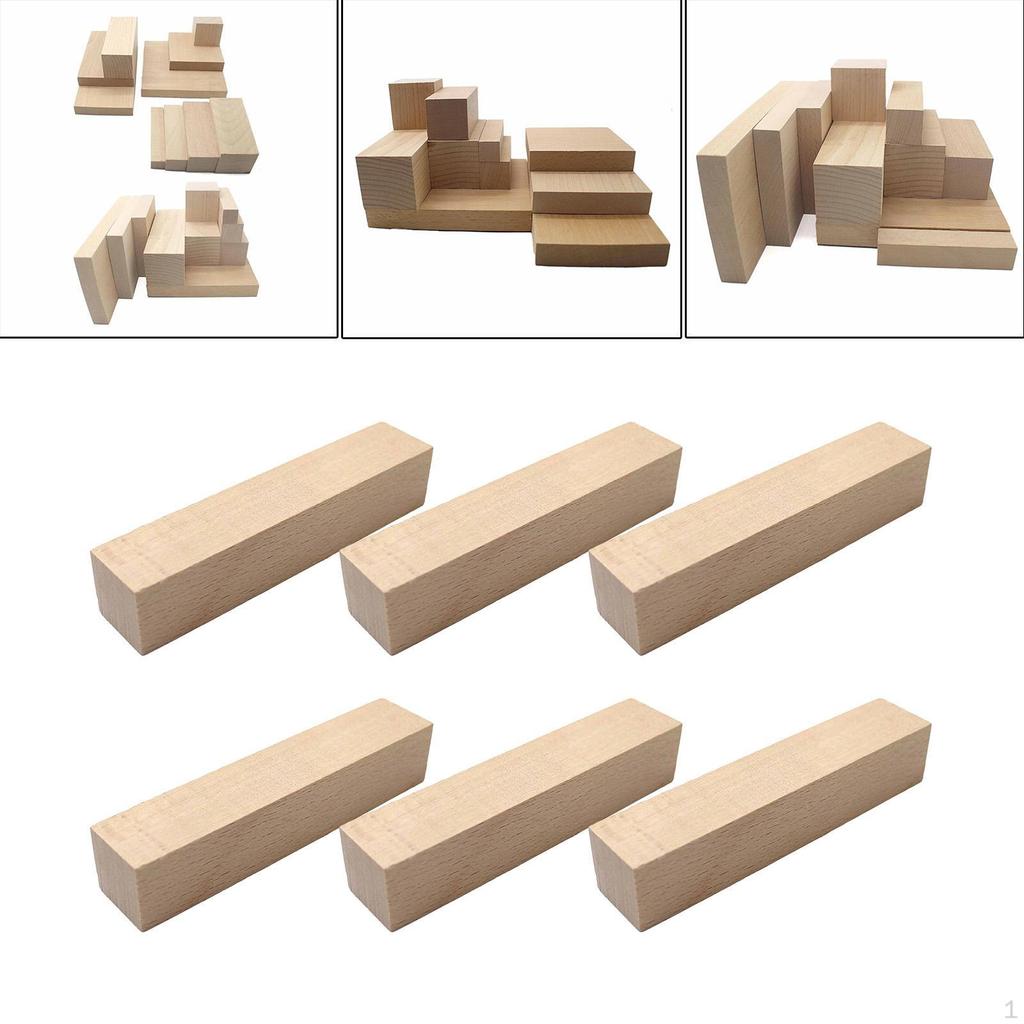 Липовые резные блоки Липовое дерево Ручная работа Необработанный блок Деревянный набор для мастерской