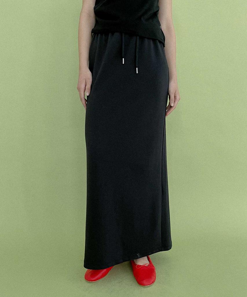 Studio Salt Tabi Jersey Maxi Skirt_Black