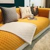 Sofa Cushion Winter Plush Thickened Seat Cushion Modern Light Luxury High-End Four-Season Leather Sofa Cover Cover Cloth Towel