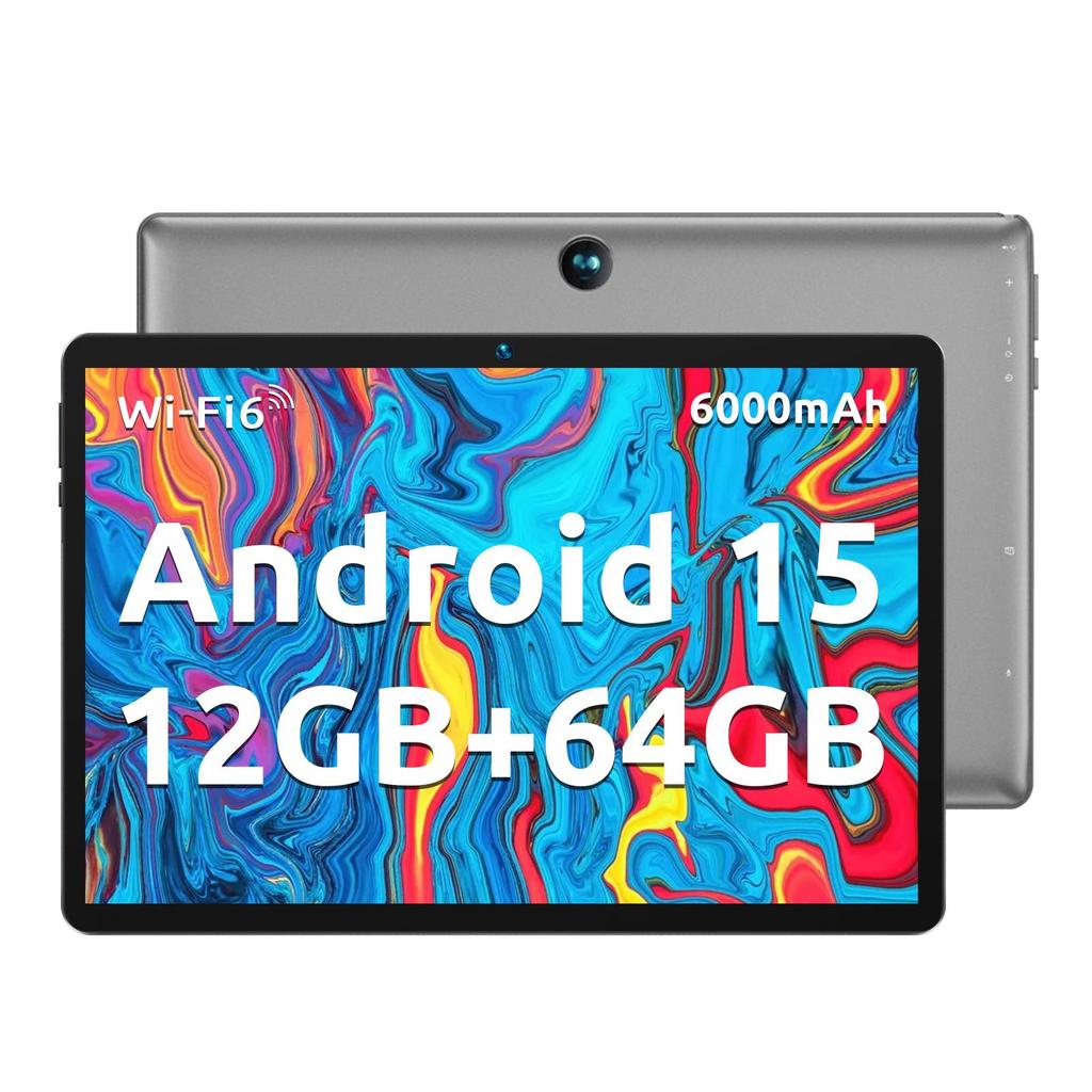 BMAX I9 Plus Android 15 GPU G522EE 12(4+8)GB RAM 64GB ROM 10.1 Inch Allwinner RK3562 Quad Core Port Tablets PC WIFI 6