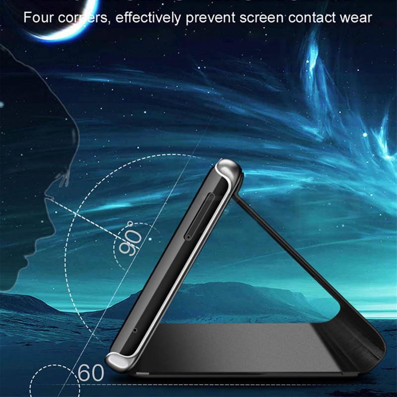 Чехол на телефон с зеркальной крышкой