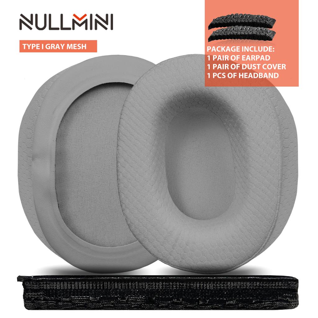 Nullmini Replacement Earpads for Rig Strix Go Headphones Cooling Gel Ear Pads Cushion Earmuffs Sleeve Headband