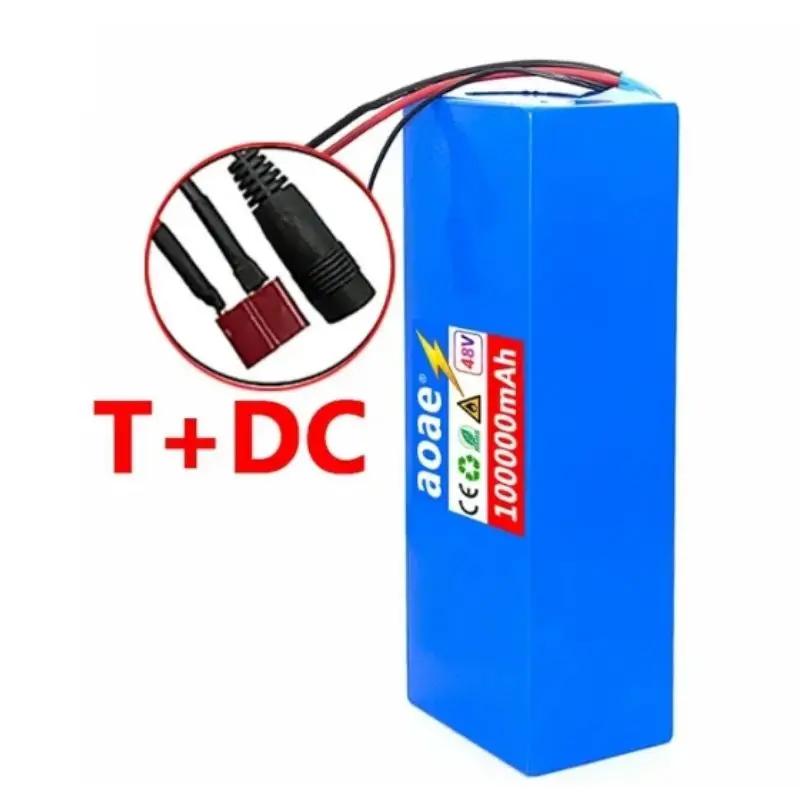 Оригинальный 48 В 13S5P 100 Ач литиевый аккумулятор для электромобиля 13S5P подходит для электроскутера, горного велосипеда 250-1000 Вт