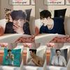 Красивый K-pop Стиль Горячий J-Ji Chang W-Wook Наволочка Подушка Короткий Плюш Невидимая Молния Комната Диван Чехол на Подушку