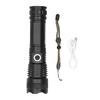 P50 LED Flashlight Battery Indicate USB Charging 20W Ultra Bright Flashlight for Outdoor Lighting