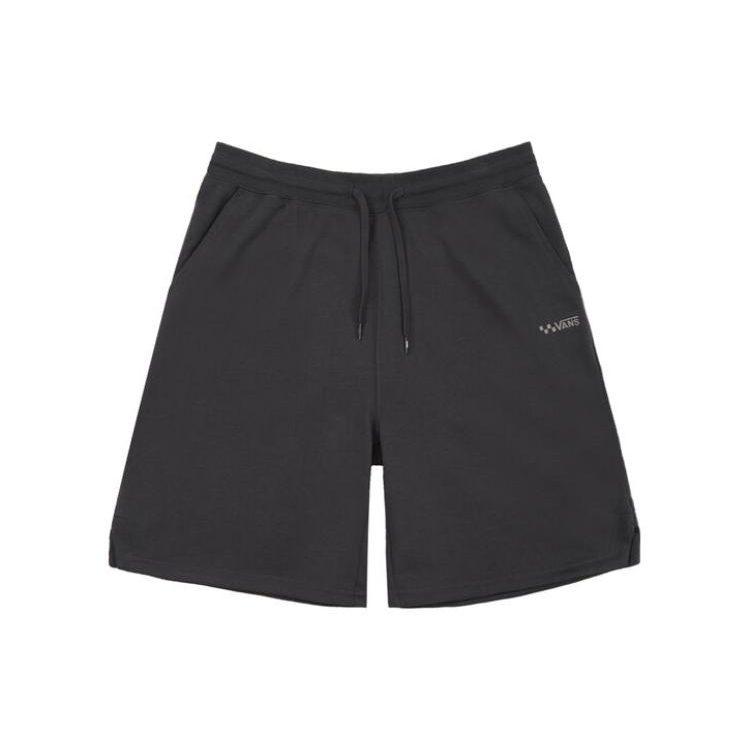 Vans Checker Logo Shorts Men's Dark Gray VN000FRN1O71