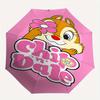 Chip, Dale Automatic Opening and Closing Umbrella - 8 Ribs Portable Folding Umbrella with Plastic Handle, Suitable for Leisure and Halloween