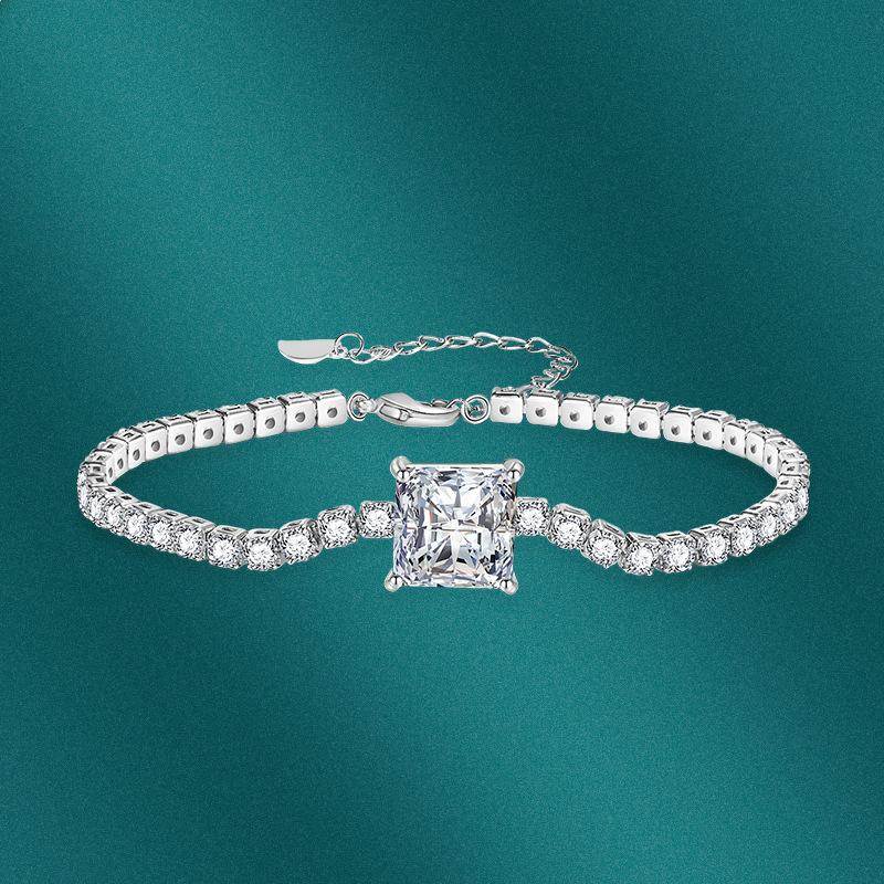 Sace Gems Classic Copper Alloy Zircon Bracelet Ladies Jewelry Wedding Promise Party Gift