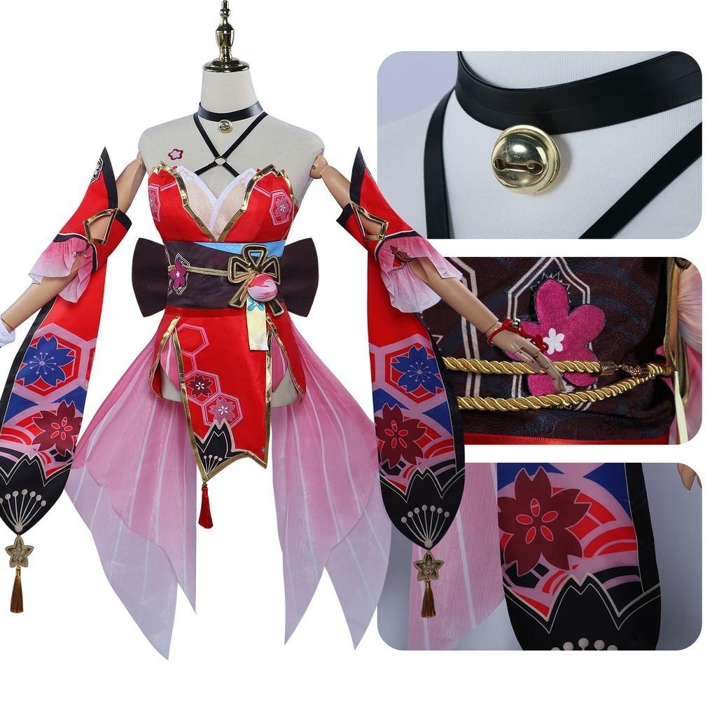 Japanese And Korean Casual Style Fireworks Cosplay Costume Polyester Fabric Xs-xxxl Sizes