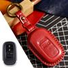 Чехол для ключа Honda Civic 11-го поколения 2022 года из кожи с 4 кнопками для мужчин
